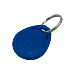 Porte-clés RFID en ABS bleu