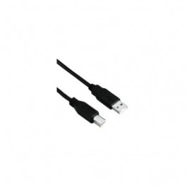 USB cable (A/B), 2m, black - USB2SW20