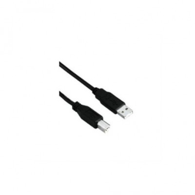 USB cable (A/B), 5m, black - USB5BF>