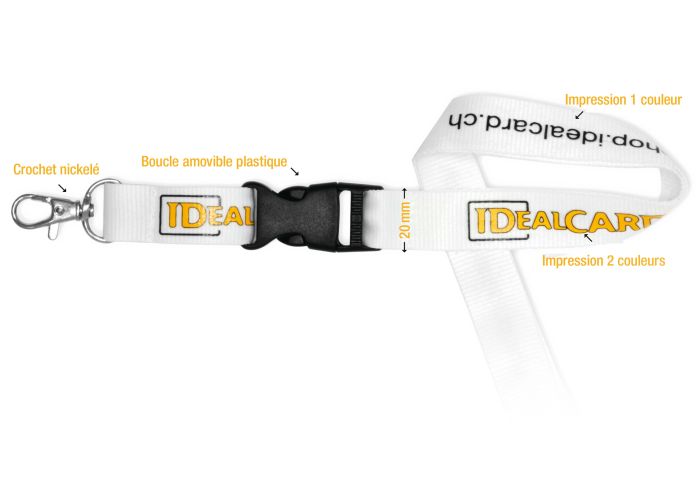 Cordon personnalisé IDC-425